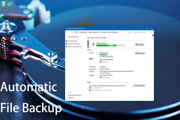 Manual backup of user folder in windows 10 e mail